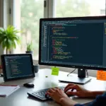 Рабочее место фронтенд-разработчика с открытым кодом и онлайн-обучением